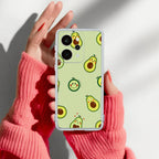 Cute Avocado Anti Yelllow Case For Realme P4 Power 5G