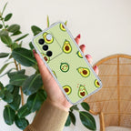 Cute Avocado Transparent Silicon Case For Vivo Y12G /Vivo Y12S