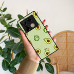 Cute Avocado Glossy Metal Case Cover For Infinix - ShopOnCliQ
