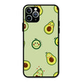 Cute Avocado Glossy Metal Case Cover For iPhone 11 Pro Max