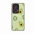Cute Avocado Glossy Metal Case Cover For Motorola G85 5G