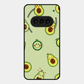 Cute Avocado Glossy Metal Case Cover For Nothing Phone 3A 5G