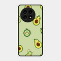 Cute Avocado Glossy Metal Case Cover For Oneplus 13R 5G