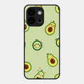 Cute Avocado Glossy Metal Case Cover For Oneplus 13S 5G