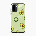 Cute Avocado Glossy Metal Case Cover For OnePlus 15R 5G