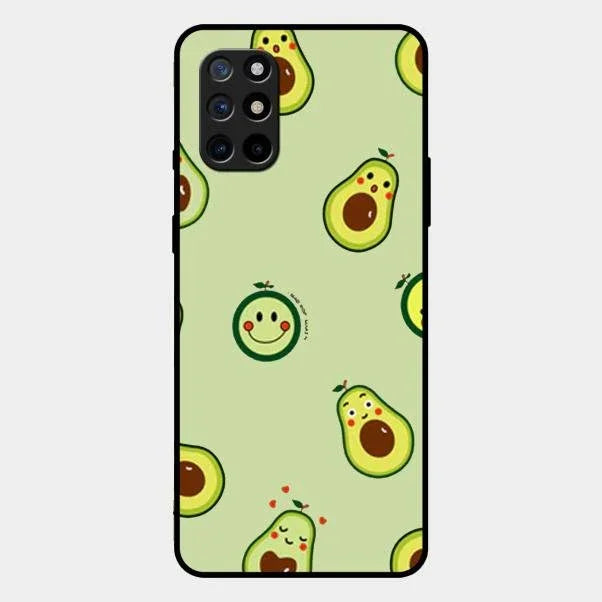 Cute Avocado Glossy Metal Case Cover For Oneplus 8T