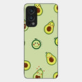 Cute Avocado Glossy Metal Case Cover For Oneplus Nord 2 5G
