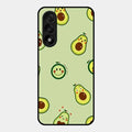 Cute Avocado Glossy Metal Case Cover For Oneplus Nord 5 5G