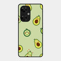 Cute Avocado Glossy Metal Case Cover For Oneplus Nord Ce 3 Lite 5G