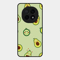 Cute Avocado Glossy Metal Case Cover For Oppo F29 Pro 5G