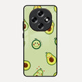 Cute Avocado Glossy Metal Case Cover For Oppo F31 Pro 5G