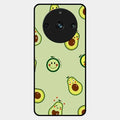 Cute Avocado Glossy Metal Case Cover For Realme 11 Pro 5G