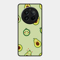 Cute Avocado Glossy Metal Case Cover For Realme 12 Pro 5G