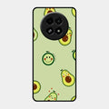 Cute Avocado Glossy Metal Case Cover For Realme 13 5G