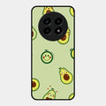 Cute Avocado Glossy Metal Case Cover For Realme 13 Pro Plus 5G