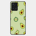 Cute Avocado Glossy Metal Case Cover For Realme 9 Pro 5G