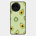 Cute Avocado Glossy Metal Case Cover For Realme C67 5G