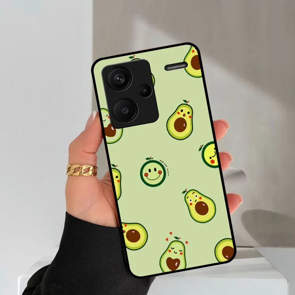 Cute Avocado Glossy Metal Case Cover For Redmi - ShopOnCliQ