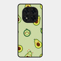 Cute Avocado Glossy Metal Case Cover For Redmi Note 15 Pro 5G