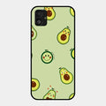 Cute Avocado Glossy Metal Case Cover For Samsung Galaxy F14 5G