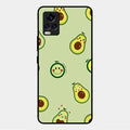 Cute Avocado Glossy Metal Case Cover For Vivo V20 Pro 5G