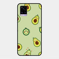Cute Avocado Glossy Metal Case Cover For Vivo V20