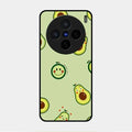 Cute Avocado Glossy Metal Case Cover For Vivo X200 5G