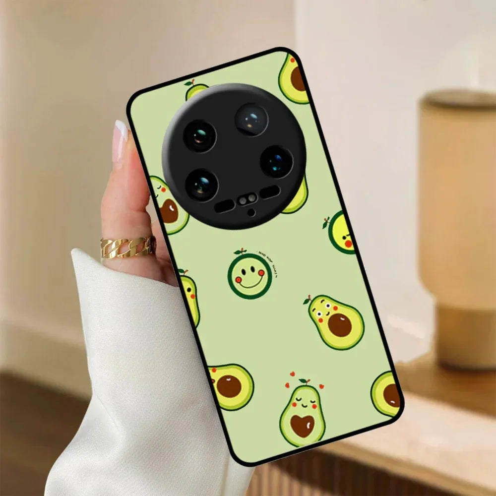 Cute Avocado Glossy Metal Case Cover For Redmi - ShopOnCliQ