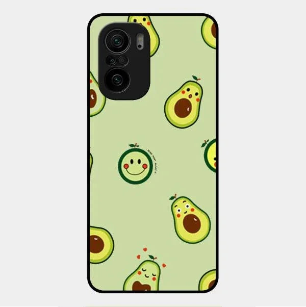 Cute Avocado Glossy Metal Case Cover For Xiaomi Mi 11X 5G