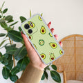 Cute Avocado Anti Yellow Case For Motorola Edge 40 5G