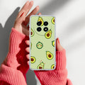 Cute Avocado Anti Yelllow Case For Realme 14 Pro Lite 5G