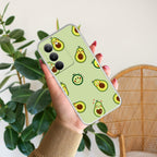 Cute Avocado Anti Yelllow Case For Realme 14x 5G