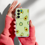 Cute Avocado Anti Yelllow Case For Realme 15X 5G