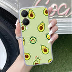 Cute Avocado Anti Yellow Case For Vivo Y28 5G