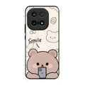 Cute Bear Glossy Metal Case Cover For iQOO 15 5G
