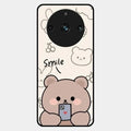 Cute Bear Glossy Metal Case Cover For Realme 11 Pro Plus 5G