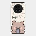 Cute Bear Glossy Metal Case Cover For Realme 13 5G