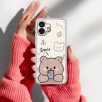 Cute Bear Anti Yellow Case For Nothing Phone 2
