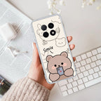 Cute Bear Anti Yellow Case For Oppo F29 Pro 5G