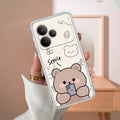 Cute Bear Anti Yelllow Case For Realme P4 5G