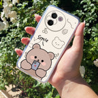Cute Bear Anti Yellow Case For Vivo V30e 5G