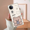 Cute Bear Anti Yellow Case For Vivo V50e 5G