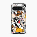 Cute Bugs Bunny Glass Case Cover For Google Pixel 10 Pro XL