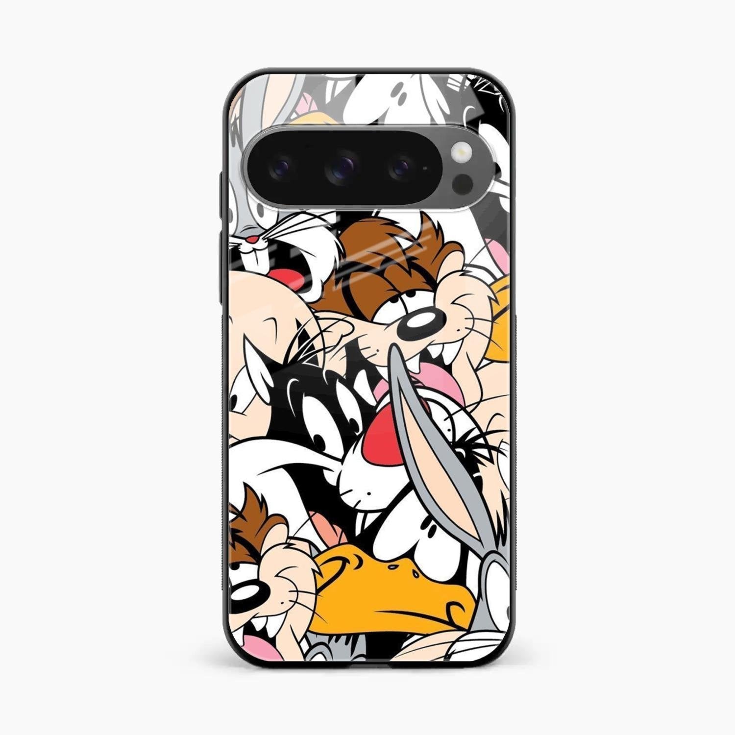 Cute Bugs Bunny Glass Case Cover For Google Pixel 10 Pro XL