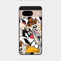 Cute Bugs Bunny Glass Case Cover For Google Pixel 8 5G