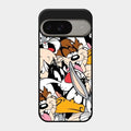 Cute Bugs Bunny Glass Case Cover For Google Pixel 9 5G