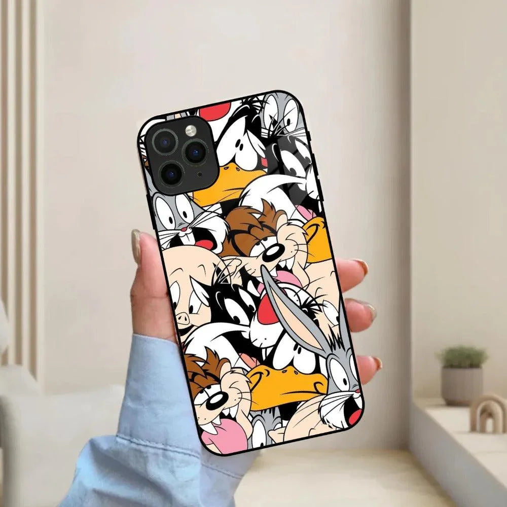 Cute Bugs Bunny Glass Case Cover For iPhone - ShopOnCliQ