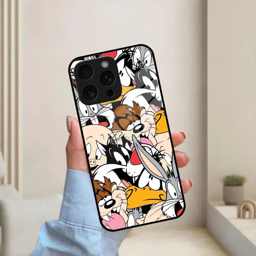 Cute Bugs Bunny Glass Case Cover For iPhone - ShopOnCliQ