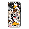 Cute Bugs Bunny Glass Case Cover For iPhone 12