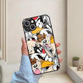 Cute Bugs Bunny Glass Case Cover For iPhone - ShopOnCliQ